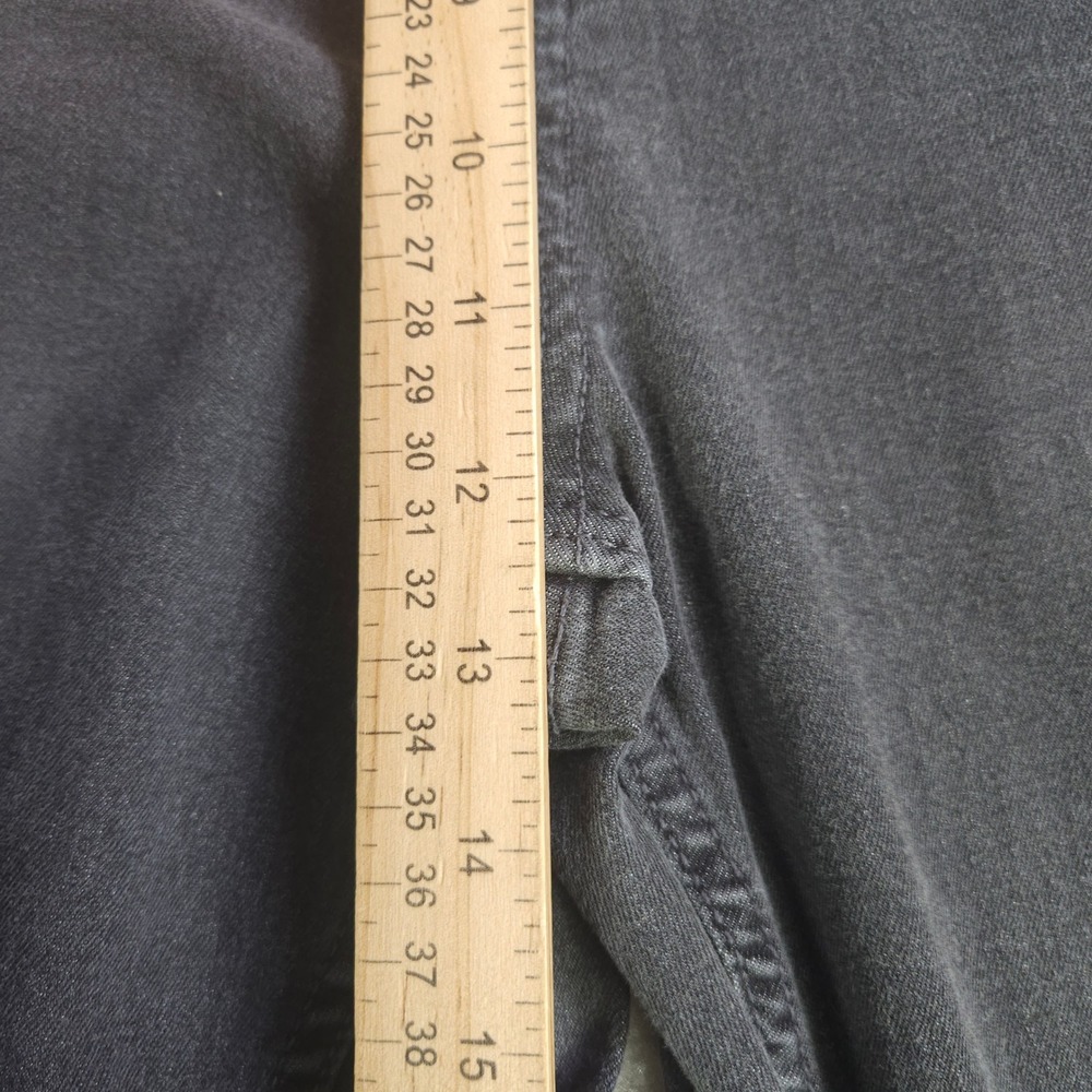 The Perfect Jean NYC Mens 40x34 Bootcut Gray Black Stretch Denim Jeans Casual - Picture 7 of 9